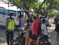 Tim 3 PPKM Level 3 Melaksanakan Giat Penertiban Masker Di Jalan Hertasning Depan Masjid Chang Hoo