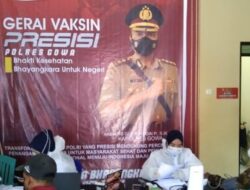 Menekan Kenaikan Kasus Covid-19, Polres Gowa Optimalkan Pelayanan Vaksinasi Covid-19.