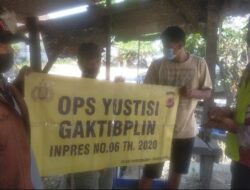 Kegiatan PPKM (Pemberlakuan Pembatasan kegiatan Masyarakat) Level-3 Dan Ops Non Yustisi Gaktibplin Protokol Kesehatan Covid-19 Inpres No.6 Th 2020 Di Wilayah Hukum Polsek Pusakanagara Polres Subang