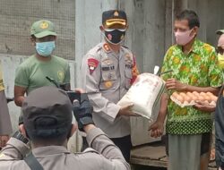 Kapolres dan Wabup Buol Sedang Tinjau Penerapan PPKM Mikro Level 4 di Kecamatan Bokat