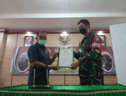 TNI Manunggal Membangun Desa (TMMD) Ke-112 TA.2021 Kodim 0103/Aceh Utara Secara Resmi di Buka