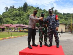 Bersinergi Tiga Pilar Percepatan Vaksinasi dan penerapan Prokes serta Gebrak Masker di Simeulue,