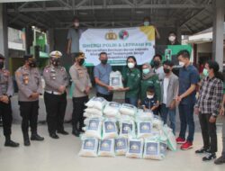 Sinergi Dengan Polri, Leppami PB HMI Berikan Bantuan Kepada Masyarakat Terdampak Banjir