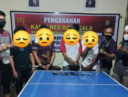 Lagi Asyik Pesta Sabu, 4 Orang di Sibualoang Donggala