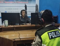 Hari Pertama Ops Patuh 2021, Satlantas Polres Sinjai Sosialisasi Melalui Radio Suara Bersatu FM.