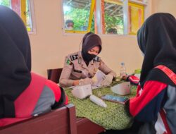 Gerai Vaksinasi Massal Polres Subang Di Sekolah SMA Negeri 1 Purwadadi Subang