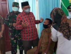 Bupati Simeulue memantau Langsung Pelaksanaan Vaksinasi di Dinas Pertanian