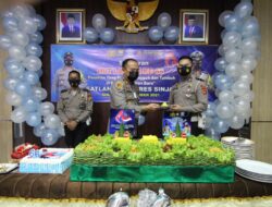 Kapolres Sinjai Pimpin Syukuran HUT Lantas Ke-66 Tahun 2021.