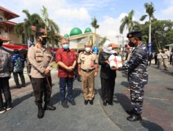 Kapolda Jatim, Hadiri Upacara Peringatan HUT UU Nomor 5 Tahun 1960 di Kantor Kanwil BPN Prov Jatim.