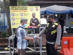 Protokol Kesehatan Bagi Anggota Polri, ASN Dan Pengunjung Polres Subang Dalam Rangka Pencegahan dan Pengendalian Covid-19 Di Lingkungan Polres Subang