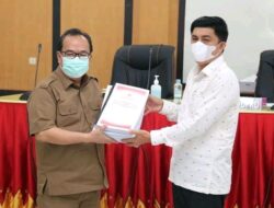 Pemerintah Kota Gunungsitoli Sampaikan Nota Keuangan Atas Ranperda Tentang P.APBD 2021