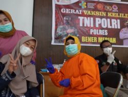 Gerai Vaksin Keliling Polres Bener Meriah