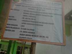 Dinas Pendidikan Pemuda dan Olahraga REALISASIKAN,Rehab Sedang Bangunan SMPN.I Tirtajaya dengan Pelaksana Kerja CV.DESTA ANUGRAH