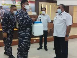 Setda Buru Buka Kegiatan Sosial Vaksin Pada Acara HUT TNI AL Ke 76 Tahun 2021