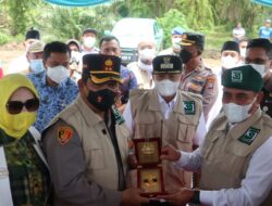 Gubsu Resmikan dan Letakan Batu pertama dalam Pembangunan Kampung sedekah Ksj di Kab. Batu bara .