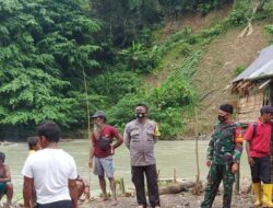 Medan Sulit Bukan Penghalang Bagi TNI-Polri di Banawa  Selatan Menjalin Sinergitas