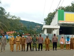 Polsek Paleleh dan Satgas Kecamatan Gelar Ops Yustisi Cegah Covid-19