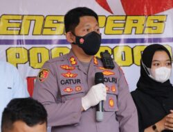 Berhasil Ungkap Kasus Curat,Polres Ponorogo Gelar Press Release.