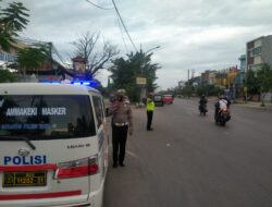 Gelar Operasi Patuh 2021, Polres Gowa Edukasi Pengguna Jalan