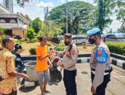 Patroli Gabungan Dalam Rangka Pemberlakuan Pembatasan Kegiatan Masyarakat (PPKM) Level 2 Covid-19