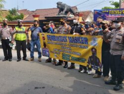 Dikmas Lantas Himbauan Prokes Dalam Rangka Ops Patuh Lodaya 2021 Unit Lantas Polsek Pamanukan Dan Pembagian Masker Polsek 