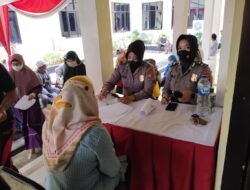 Kegiatan Pendistribusian Bantuan Tunai Pedagang Kaki Lima Dan Warung (BTPKLW) Di Polres Subang