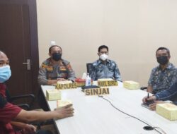 Kapolres Sinjai Ikuti Peresmian Aplikasi Lapor Korupsi Secara Virtual.