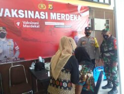 Gelar Vaksin di 5 Titik, Kapolres Sabang: Capaian Vaksin Hari Ini 239 Orang