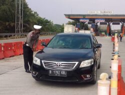 Hari Weekend, Polres Subang Polda Jabar Berlakukan Ganjil Genap