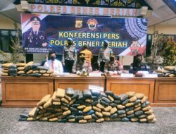 Kurir 147 Kg Narkoba, berhasil di tangkap oleh Satresnarkoba Polres Bener Meriah