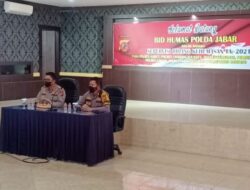 KASI HUMAS POLRES SUBANG BESERTA 7 KASI HUMAS LAINNYA MENGIKUTI SUPERVISI BIDANG HUMAS POLDA JAWA BARAT