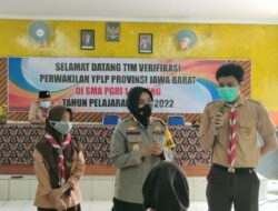 Guna Dekatkan Diri Dengan Pelajar, Kapolres Subang Silaturahmi dan Berikan Sosialisasi