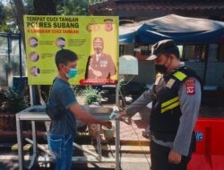 Kapolres Subang: Masuk Mapolres Wajib Scan QR Code Aplikasi PeduliLindungi