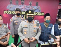 Polresta Sidoarjo, Buka Posko Siaga Vaksin 24 Jam.