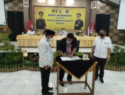 Jelang Parluh PSHT 2021, Polres Magetan Adakan Rakor tentang Pengamanan.