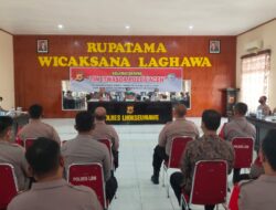 Kapolres Lhokseumawe Sambut Tim Itwasda Polda Aceh Terkait Audit Kinerja