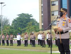 Pimpin Gelar Pasukan, Kapolda Riau : Jalankan Misi dan Capai Tujuan Operasi Ini.