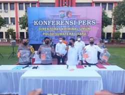 Tim Gabungan Poldasu dan Polres Belawan Berhasil Ciduk Pelaku Penembakan Warga