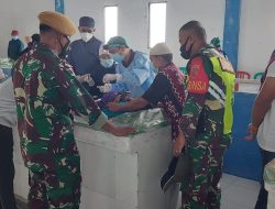 Satgas Pamrahwan Maluku Yonarhanud 11/WBY Gelar Baksos Kesehatan