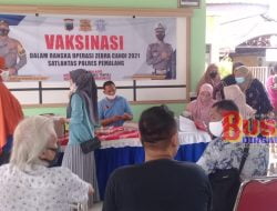 Oprasi Zebra Candi 2021 Satlantas Polres Pemalang Dalam Rangka Vaksinasi