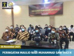 Imigrasi Lhokseumawe Bersholawat Mengikuti Peringatan Maulid Nabi Muhammad SAW