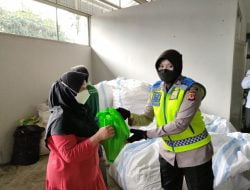 Kegiatan Kunjungan Kapolres Subang ke Tempat Proses Pengolahan Sampah TPS3R Tanjungwangi Cijambe Subang