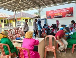 Gebyar Gerai Vaksin Presisi Mobile Polsek Kalijati Polres Subang Mengunakan  VAKSIN ASTRA ZENECCA DAN SINOVAK Tahap Ke 1 Dan 2 Di Desa Kalijati timur Kec. Kalijati Kab. Subang