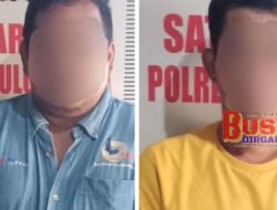 Memiliki Sabu, Dua Orang Diamankan Polisi