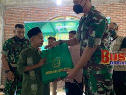 TNI Kodim 0103/Aut Gelar Kegiatan Bakti Sosial Sunatan Massal.