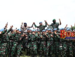 Hadiri Pemberangkatan Satgas Batalyon Gerak Cepat (BGC) TNI Konga XXXIX-D Yonif Mekanis 121/MK, Kapolda Sumut : Jaga Integritas Bangsa