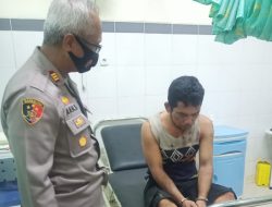 Diamankan Dari Amuk Masa Seorang Laki-Laki Yang Diduga Telah Melakukan Pencurian Sepeda Motor