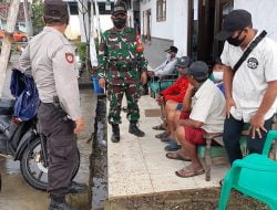 Pelaksanaan Himbauan Pendisiplinan Protokol Kesehatan Covd-19, Dan Pembagian masker Dalam Rangka PPKM (Pemberlakuan pembatasan Kegiatan Masyarakat) Level 2 Di wilayah Hukum Polsek Patokbeusi Polres Subang.