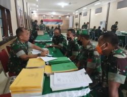 Tim Pos Audit Itdam IM Periksa Kodim 0103/Aceh Utara.