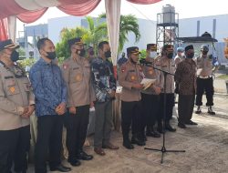 Disaksikan Kapolri, Karo Ops Polda Aceh Tinjau Pelaksanaan Vaksinasi Lansia